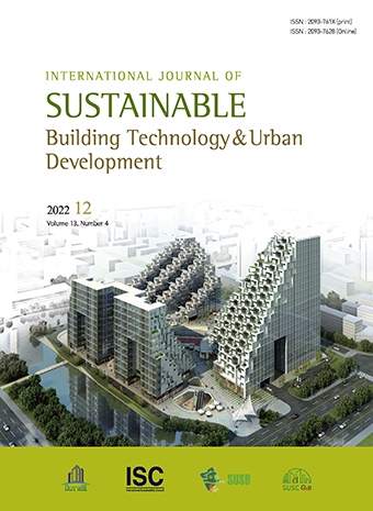 International Journal of Sustainable Building Technology and Urban Development