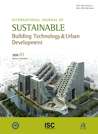 International Journal of Sustainable Building Technology and Urban Development